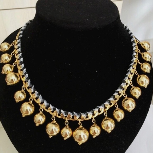 Kate Spade Pretty Pearly Crew Necklace Golden Beads - Picture 2 of 9